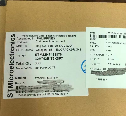 STM32H743BIT6