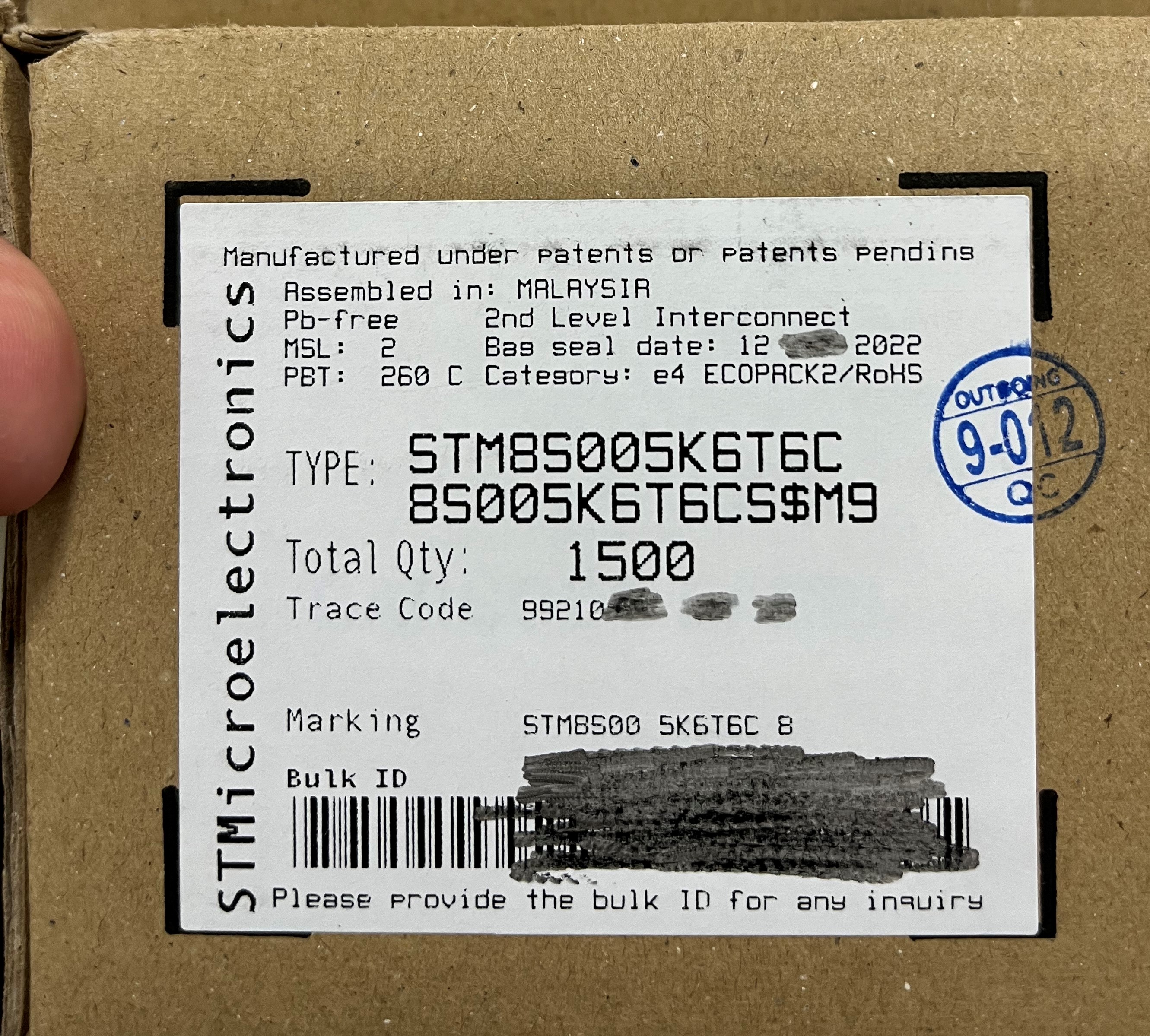 STM8S005K6T6C
